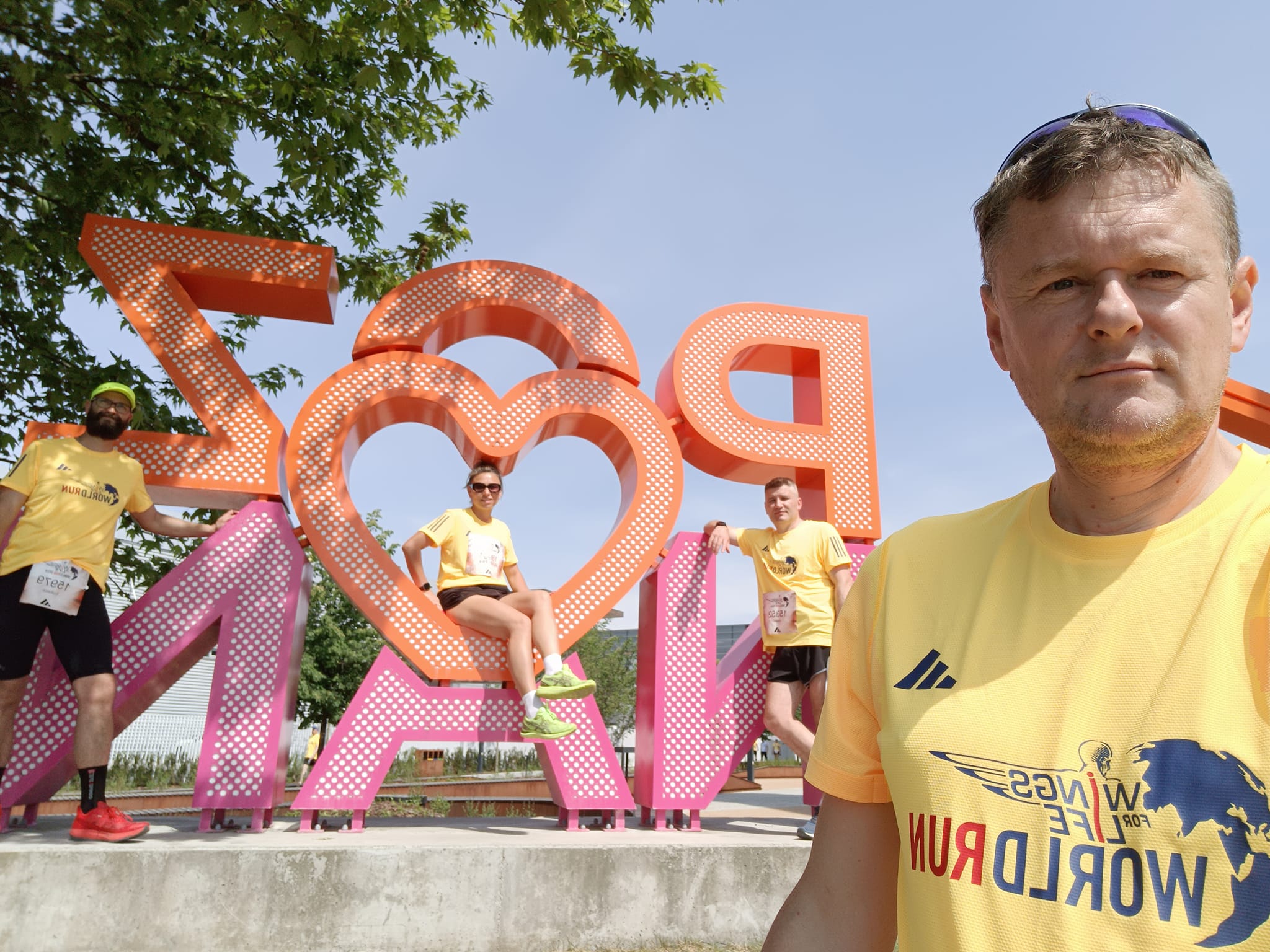 Żółta armia biegaczy w Poznaniu !!!